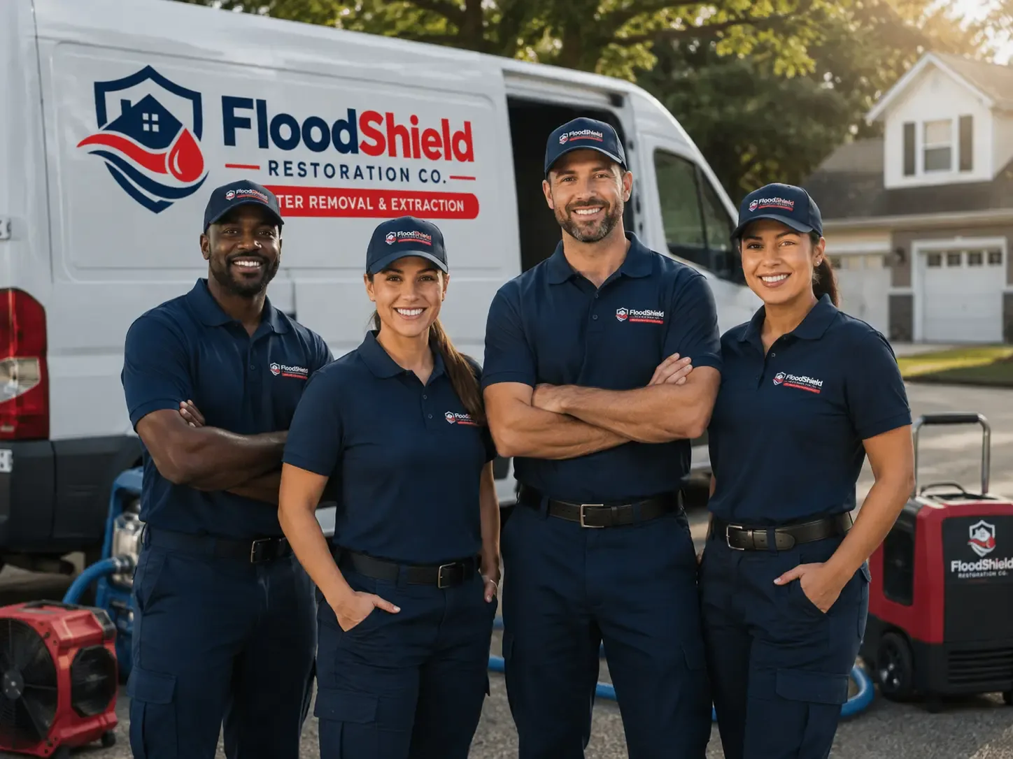 Flood Damage Restoration company in Hume, IL
